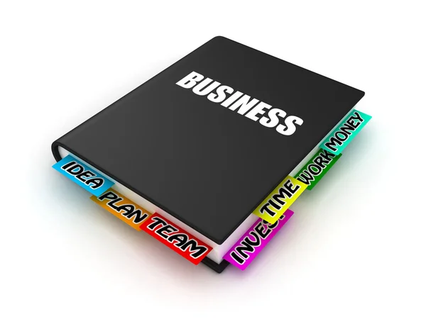 Libro sul business — Foto Stock