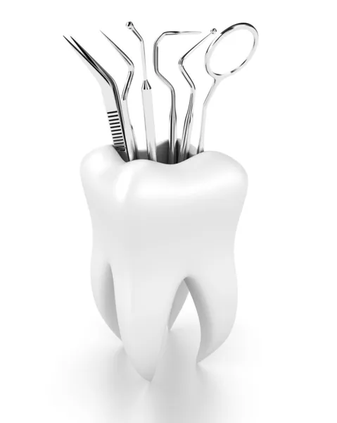 Herramientas dentales — Foto de Stock