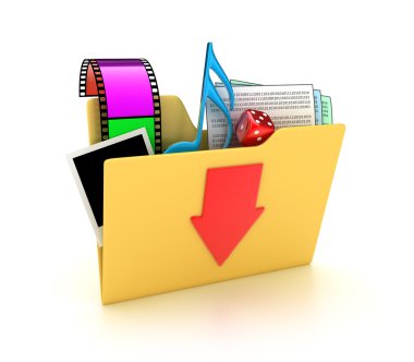 The folder clipart