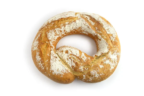 Rustik ekmek yüzük — Stok fotoğraf
