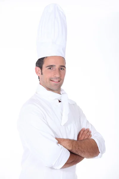Портрет шеф кухаря — стокове фото