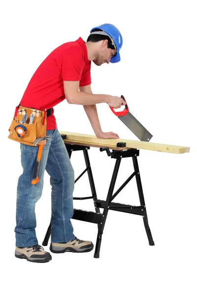 Sou carpinteiro. — Fotografia de Stock