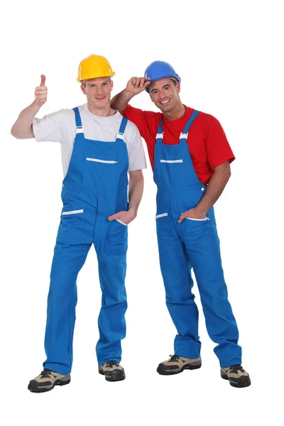 Dvě údržbář. — Stock fotografie