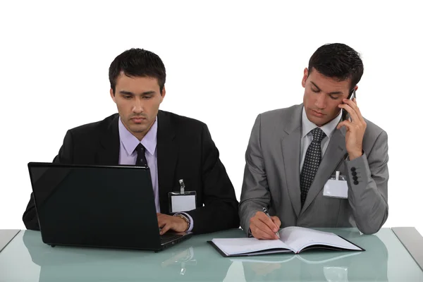 Colegas en el trabajo — Foto de Stock