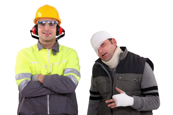 Safety in the workplace — Stock Photo, Image