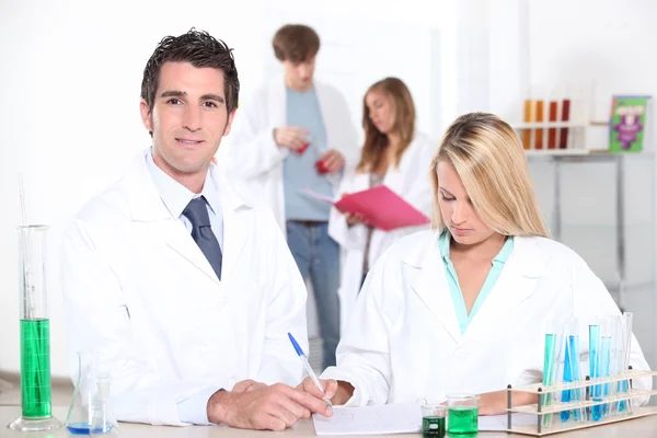 Higher education in chemistry — Stock Photo, Image