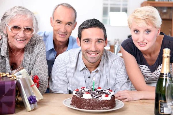 Foto de cumpleaños — Foto de Stock