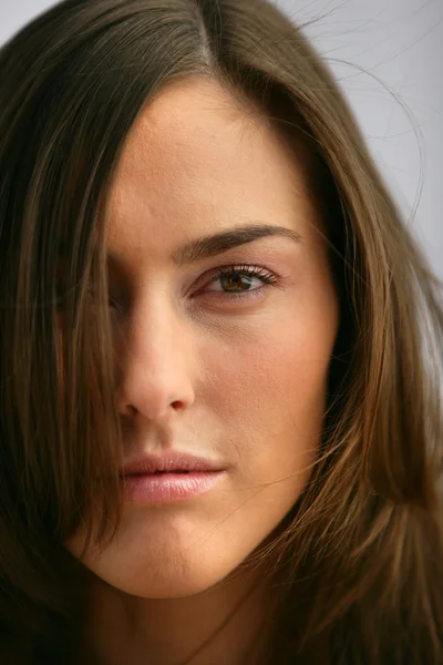 Close-up of brunette model — Stock Photo, Image