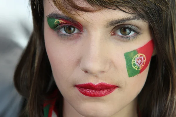 Fan Portugal féminin — Photo