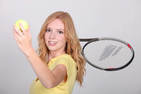 Tennisspelare — Stockfoto