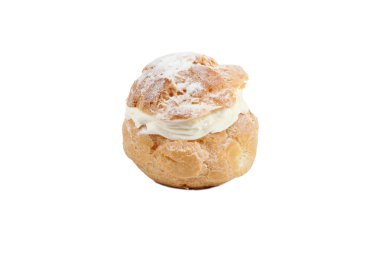 Cream filled choux pastry clipart