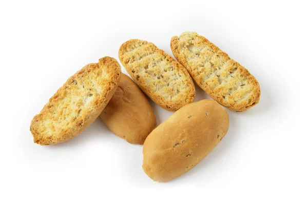 Knapperig brood — Stockfoto