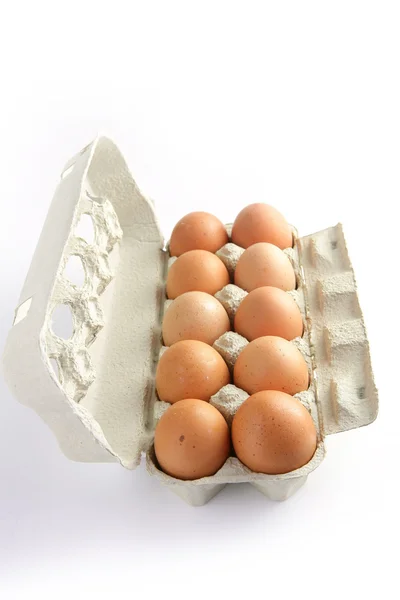 Dozen eggs — Stock Photo, Image