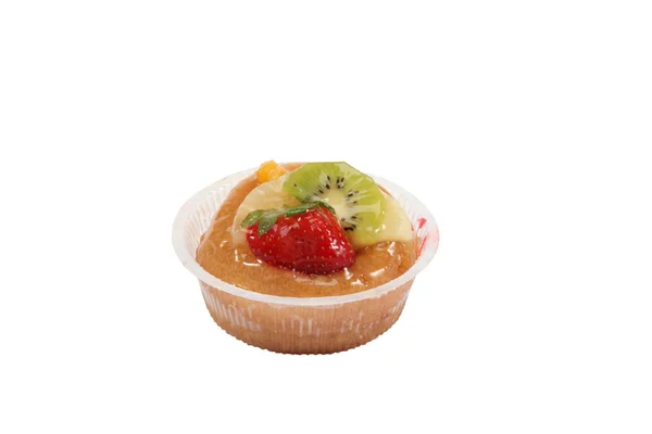 Jednotlivé plody dortík — Stock fotografie