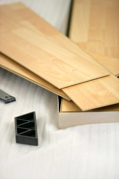 Podłogi drewniane — Zdjęcie stockowe