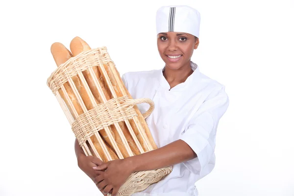Female baker — Stock Photo, Image