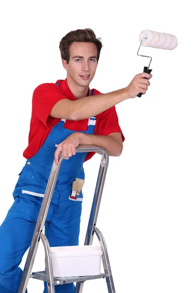 Young house painter — Stock Photo, Image