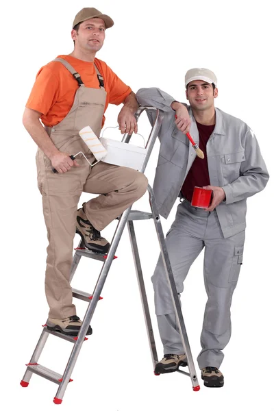 Two painters — Stock Photo, Image