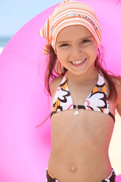 Girl in bikini — Stock Photo, Image