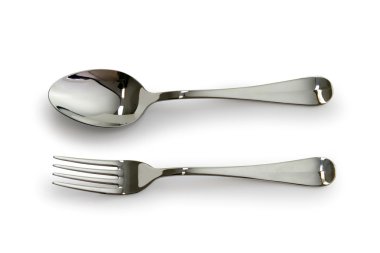 Fork and spoon clipart