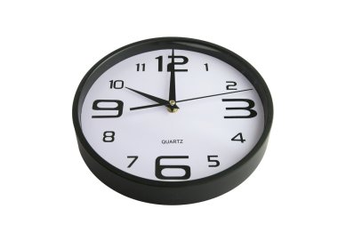 Clock showing ten o'clock clipart