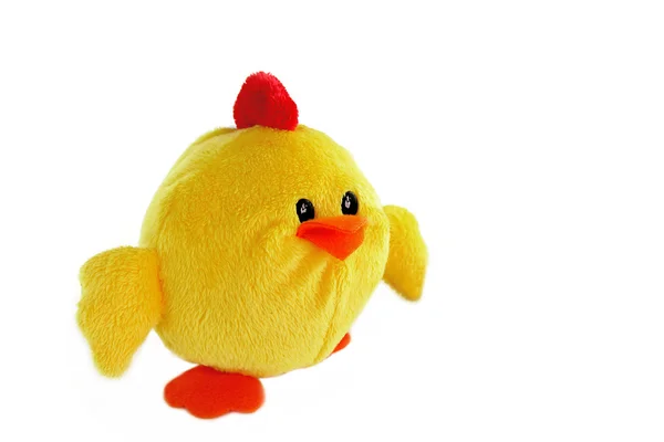 風呂洗浄スポンジの形をした鶏 — ストック写真