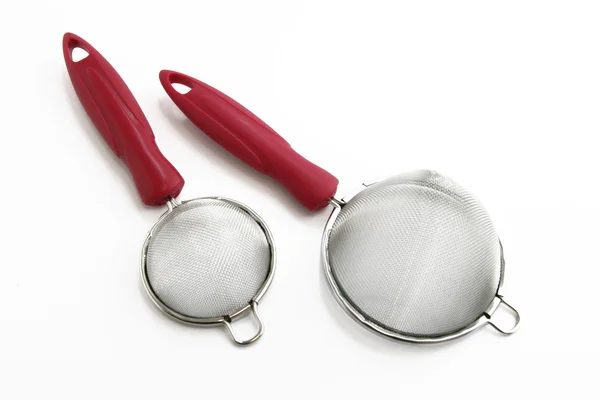 Two kitchen sieves — Stock Photo, Image