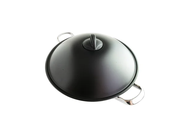 Wok covered by lid — Stock Photo, Image