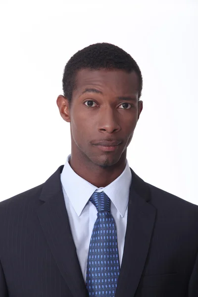 Portret van zwarte man — Stockfoto