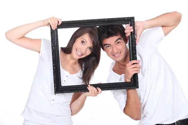 You've been framed! — Stock Photo, Image