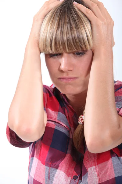 Portret van een vrouw — Stockfoto