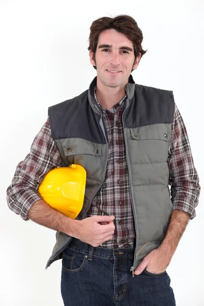 Confident builder — Stock Photo, Image