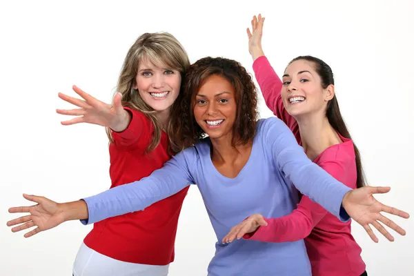 Meninas dançando — Fotografia de Stock