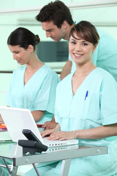 Lavoro amministrativo in ospedale — Foto Stock