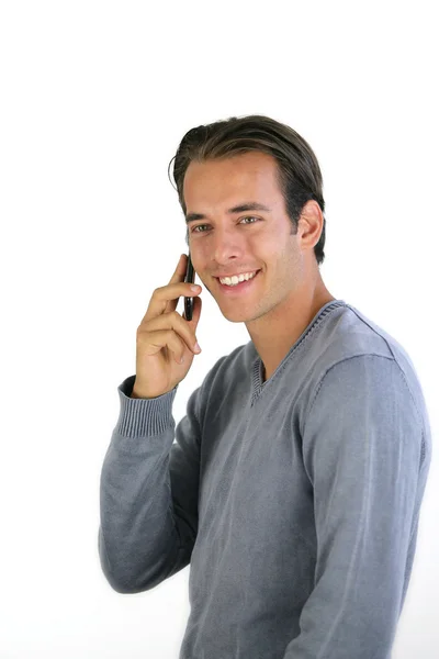 Hombre hablando por teléfono —  Fotos de Stock