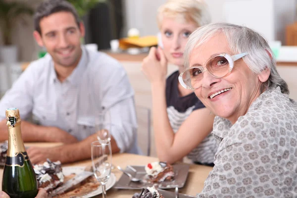 Family meal — Stock Photo, Image