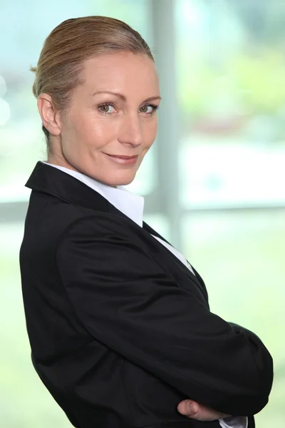 Ritratto di donna d'affari matura — Foto Stock