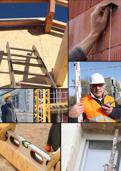 Stavební odborníci — Stock fotografie