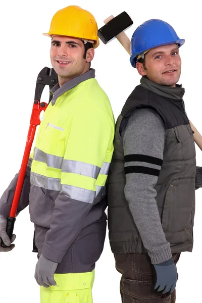 Construction crew — Stock Photo, Image