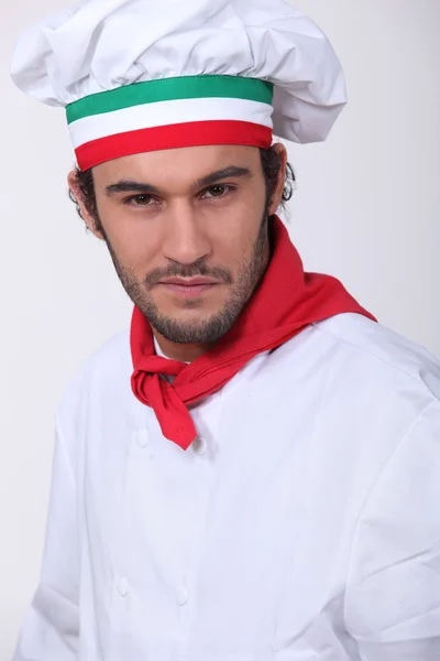 Italský šéfkuchař — Stock fotografie