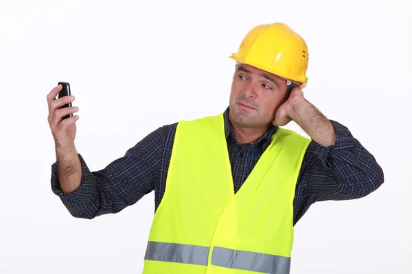 Construction worker — Stock Photo, Image