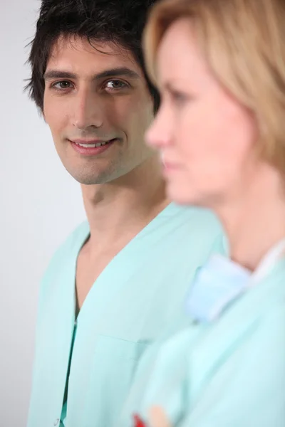 Porträtt av en sjuksköterska — Stockfoto