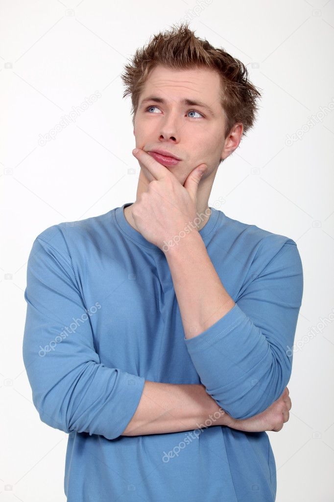 A thoughtful man. Stock Photo by ©photography33 8112008