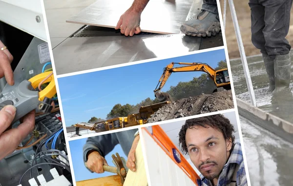 Building and construction — Stock Photo, Image