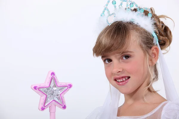 妖精のドレスの少女 — ストック写真
