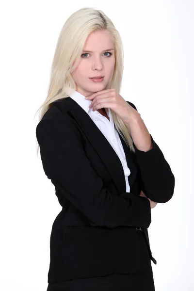 Portret van een zakenvrouw — Stockfoto