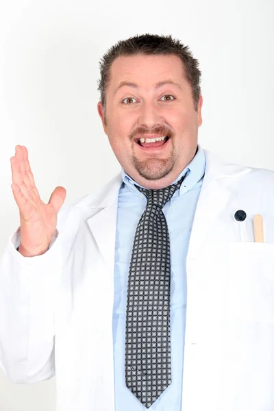 Médico engraçado — Fotografia de Stock