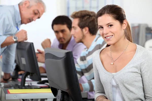 Computer Room — Stock Photo, Image