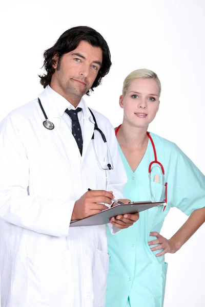 Zaměstnanci lékaře — Stock fotografie