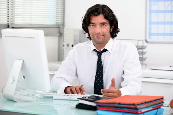 Man at the office. — Stock Photo, Image